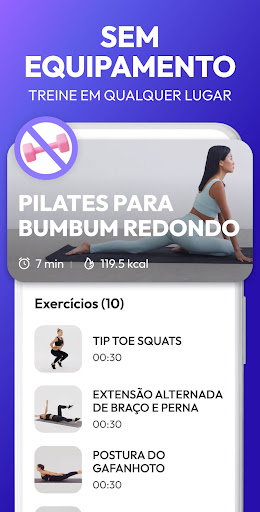 Pilates em Casa Fitness app última versão 2024  1.1.3 screenshot 1