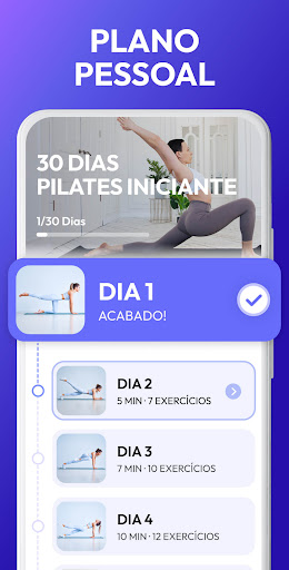 Pilates em Casa Fitness app última versão 2024图片1