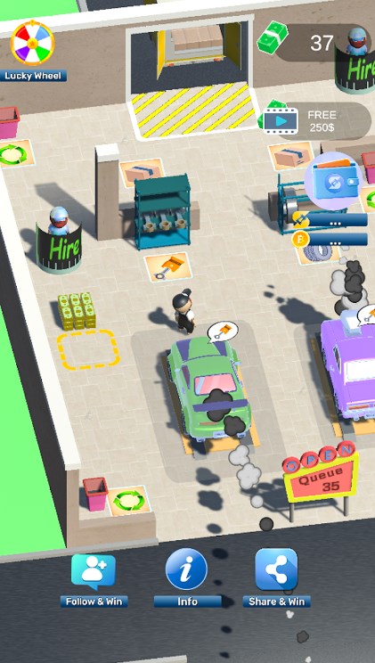 Idle Car Garage apk download prar android图片1