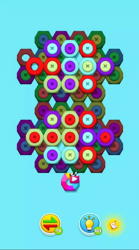 Nut n Bolt Sort Color Puzzle apk download para o android  1.9 screenshot 3