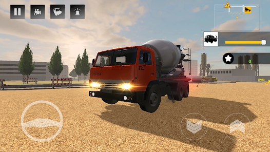 Concrete Mixer Simulator dinheiro ilimitado apk  v1.0 screenshot 2