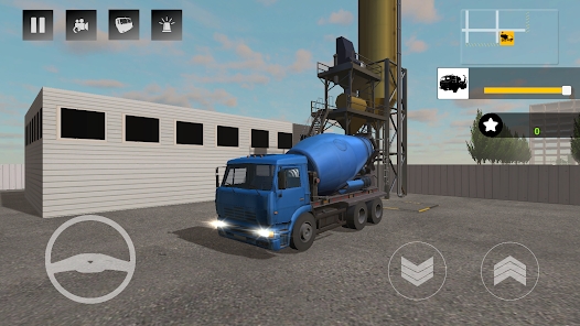 Concrete Mixer Simulator dinheiro ilimitado apk  v1.0 screenshot 1