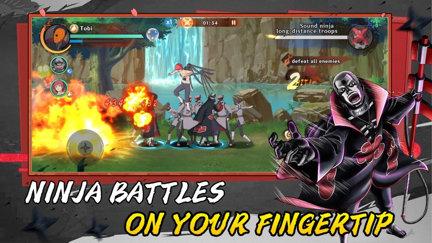 Konoha Crisis Ninja War apk download para android  v1.0 screenshot 2