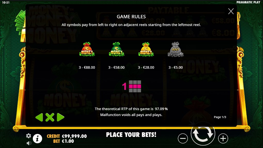 Money Money Money slot apk para android  1.0.0 screenshot 1