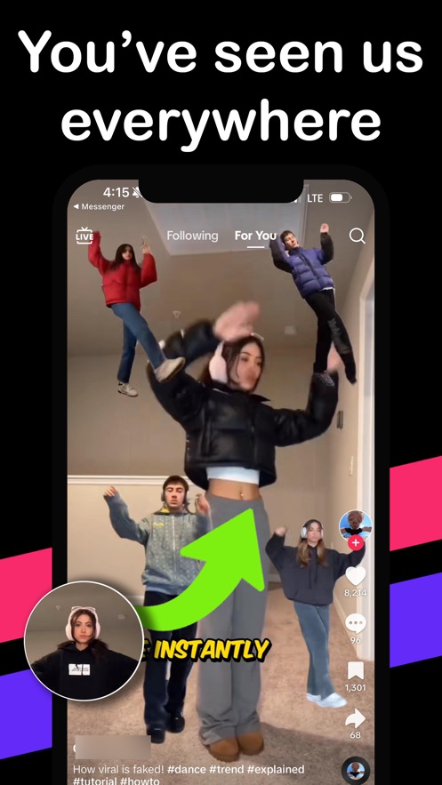 Viggle AI Viral Dance Maker apk download última versão  v1.5 screenshot 1