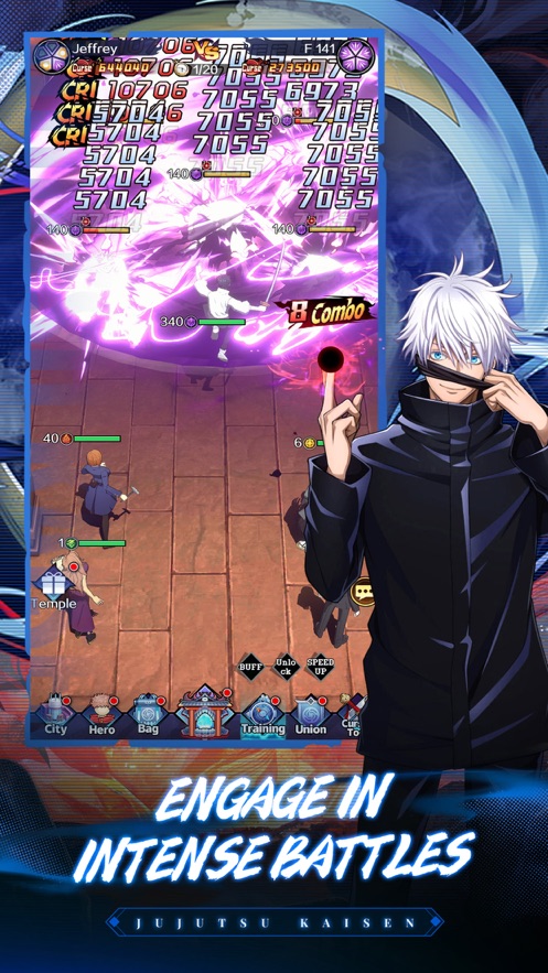 Jujutsu Kaisen Unleashed mod apk dinheiro e gemas ilimitados图片2