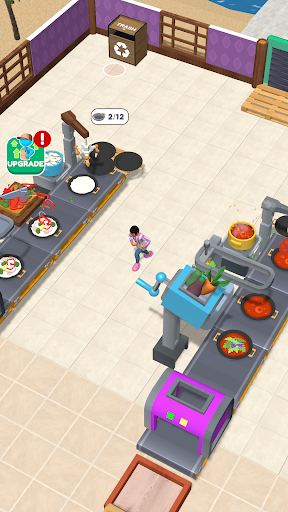 Conveyor Rush Idle Food Games mod apk dinheiro ilimitado última versão  v0.44 screenshot 2