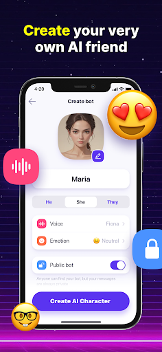 Botify AI mod apk 1.9.34 premium desbloqueado tudo ilimitado  1.9.34 screenshot 3