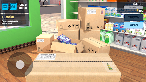 Manage Supermarket Simulator mod apk 2.0  tudo ilimitado sem anúncios  2.0 screenshot 3