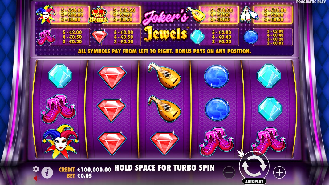 Joker＇s Jewels slot apk para android  1.0.0 screenshot 2