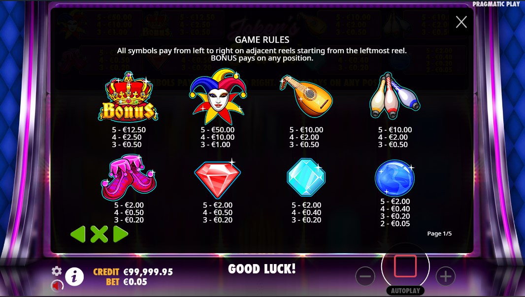 Joker＇s Jewels slot apk para android  1.0.0 screenshot 3