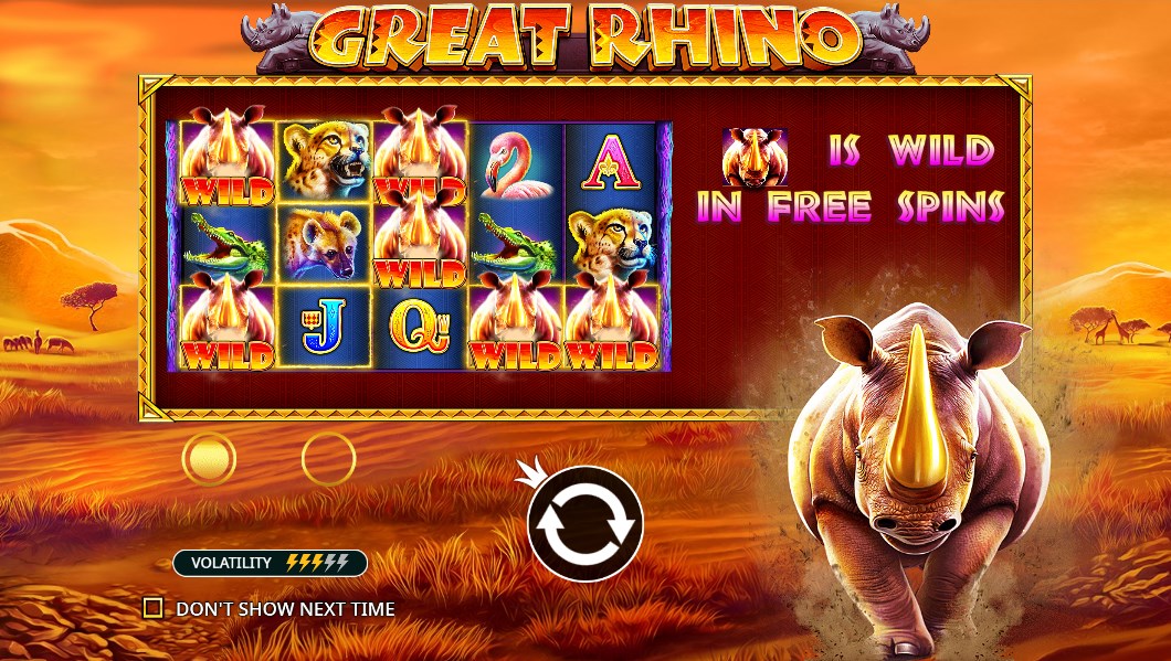 Great Rhino slot apk para android  1.0.0 screenshot 1