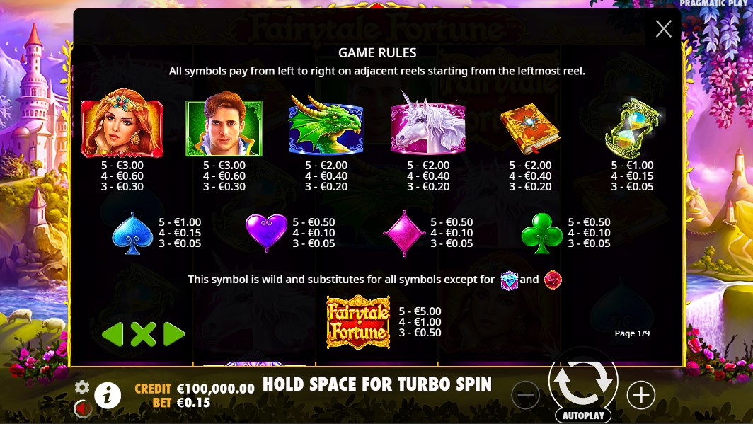 Fairytale Fortune slot apk para android  1.0.0 screenshot 2