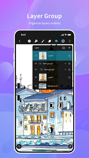 HiPaint mod apk 5.0.8 desbloqueou tudo última versão  5.0.8 screenshot 2