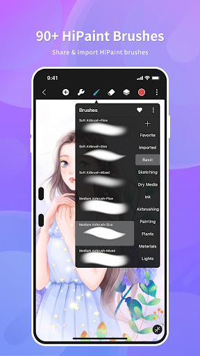 HiPaint mod apk 5.0.8 desbloqueou tudo última versão  5.0.8 screenshot 3