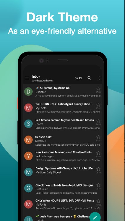 email aqua mail mod apk Pro Unlocked última versão  1.51.5 screenshot 3