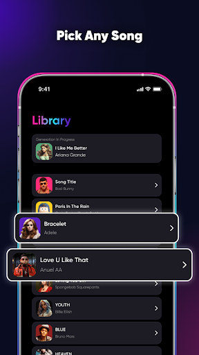 Música SingUp cover de IA apk última versão  1.3.2 screenshot 2