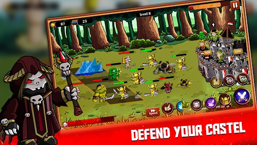 Castle Fortress Tower Defense apk download para android   1.0.3 screenshot 3