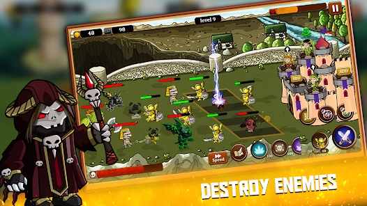 Castle Fortress Tower Defense apk download para android   1.0.3 screenshot 2