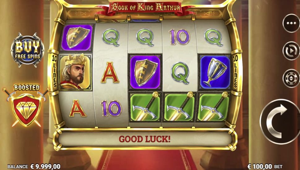 Book of King Arthur slot apk para android图片1