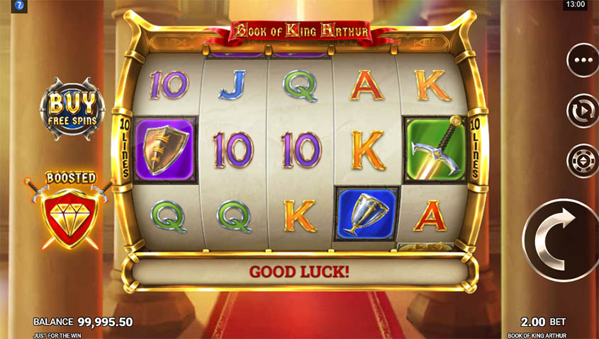 Book of King Arthur slot apk para android  1.0.0 screenshot 1