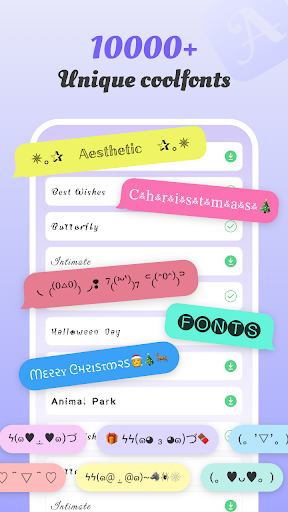 Fonts AI Keyboard Trend&Fancy mod apk desbloqueado sem anúncios  1.0.7 screenshot 2