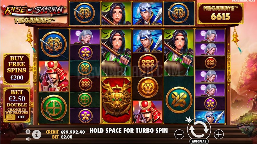 Rise of Samurai Megaways slot apk para android  1.0.0 screenshot 2