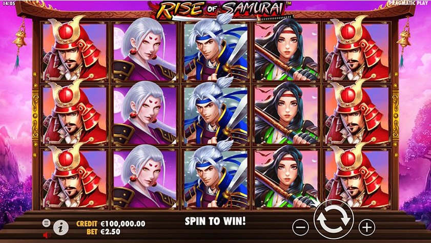 Rise of Samurai Megaways slot apk para android  1.0.0 screenshot 1