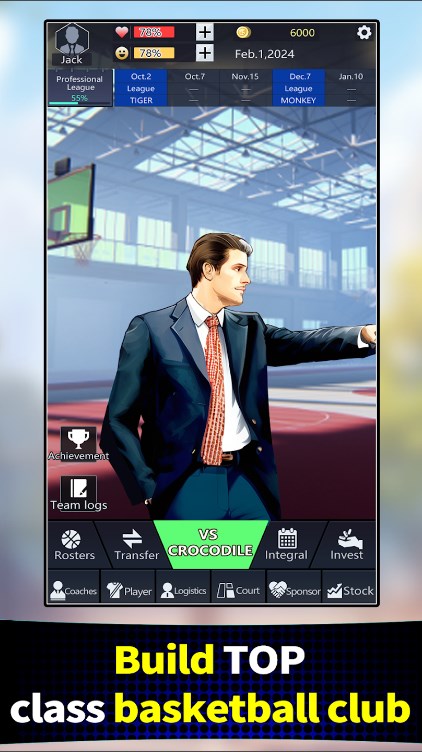 Basketball Club Manager mod apk última versão  v1.0 screenshot 3