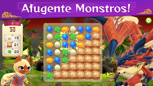 Monster Hunter Puzzles mod apk dinheiro ilimitado última versão图片2