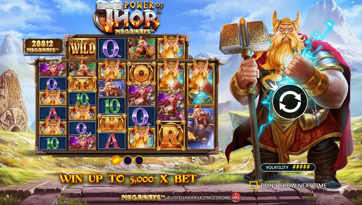 Power of Thor Megaways slot apk para android  1.0.0 screenshot 3