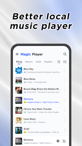 Magic Music Player mod apk 1.3.2 premium desbloqueado sem anúncios  1.3.2 screenshot 2