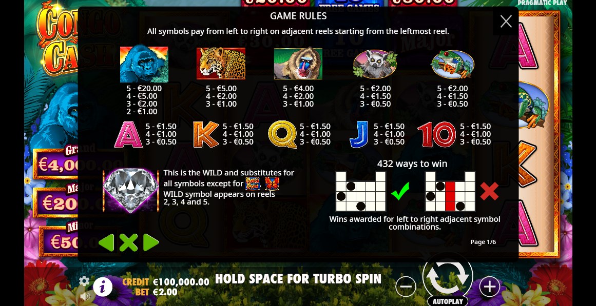 Congo Cash slot apk para android  1.0.0 screenshot 2