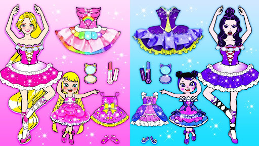 Chibi Doll Girls Makeover Game apk para android图片1
