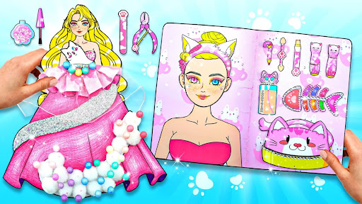Chibi Doll Girls Makeover Game apk para android图片2