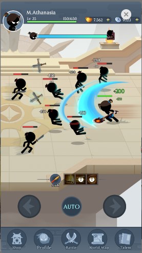 Idle Stickman Wuxia Legend apk última versão图片1