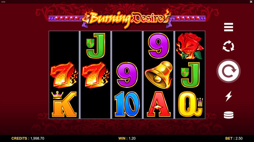 Burning Desire slot apk para android  1.0.0 screenshot 1