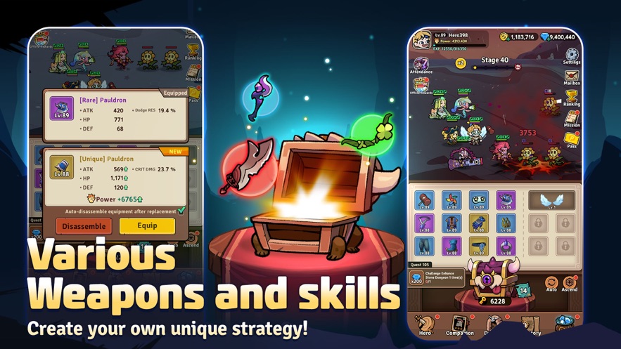 Smashing Heroes Apk para Android  v1.0.04 screenshot 1