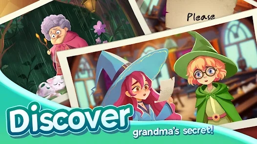 Merge Witch Magic Story Apk para Androind图片2