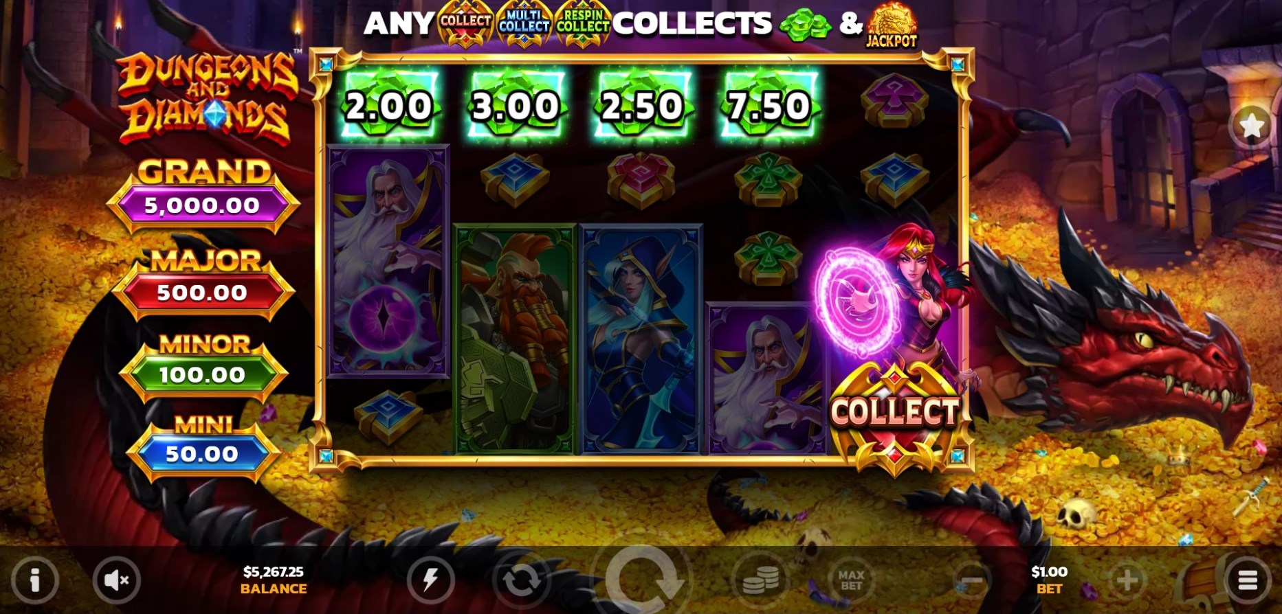 Dungeons and Diamonds slot apk para android  1.0.0 screenshot 3