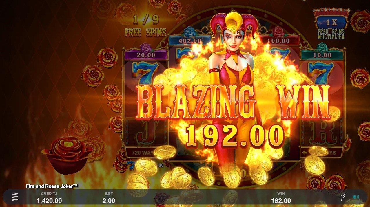 Fire and Roses Joker slot apk para android  1.0.0 screenshot 1