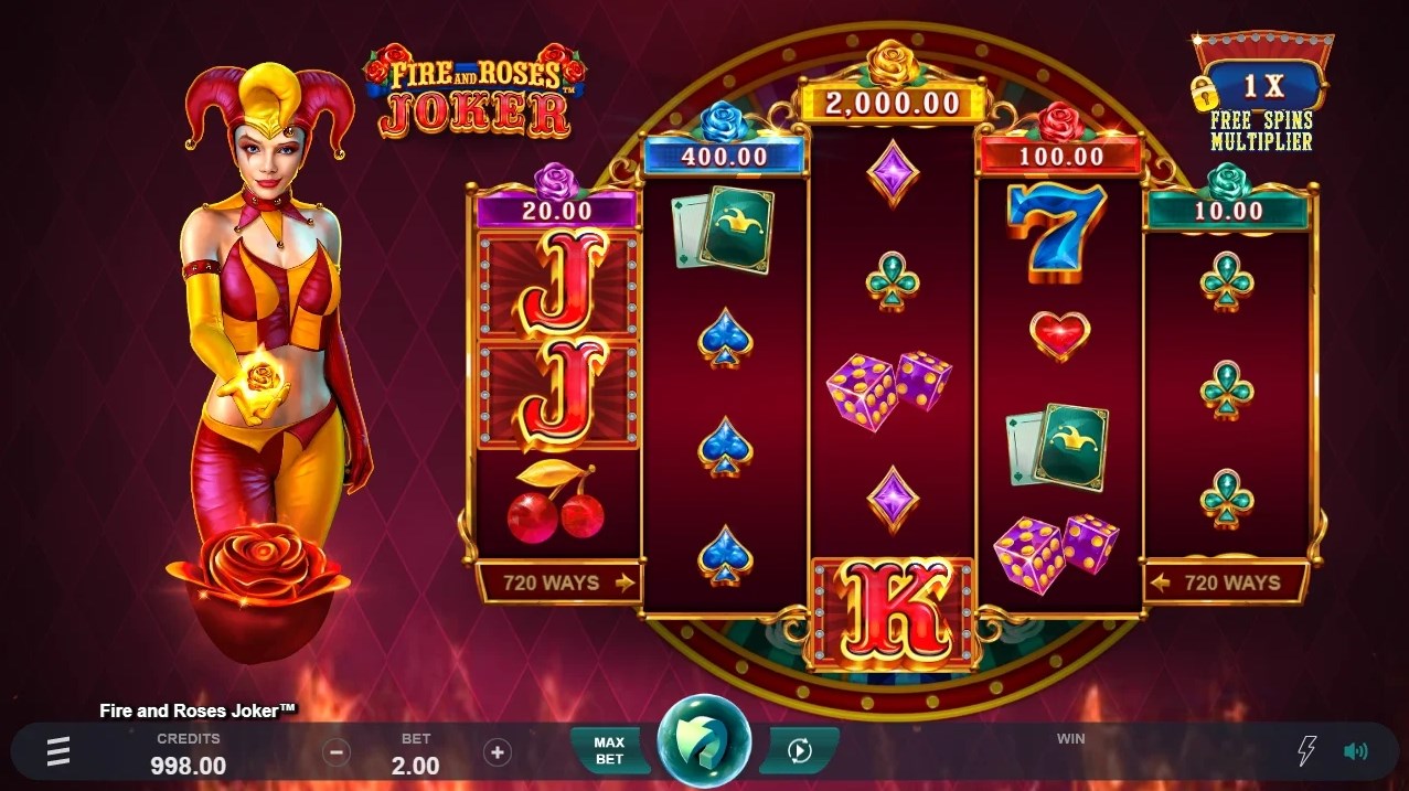 Fire and Roses Joker slot apk para android  1.0.0 screenshot 2