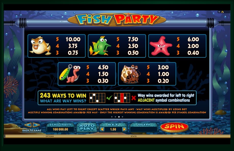 Fish Party slot apk para android  1.0.0 screenshot 1