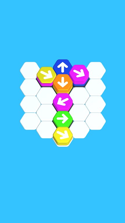 Hexa Away Sort 3D Apk Versão mais recente  1.0.0 screenshot 1