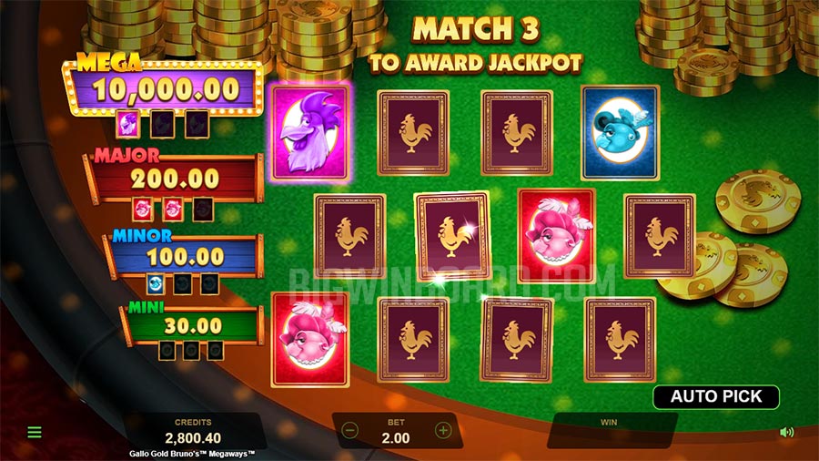 Gallo Gold Bruno＇s Megaways slot apk para android  1.0.0 screenshot 2