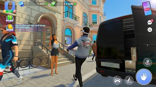 Sunday City Sim Life Apk Versão mais recente   v1.0.1 screenshot 1