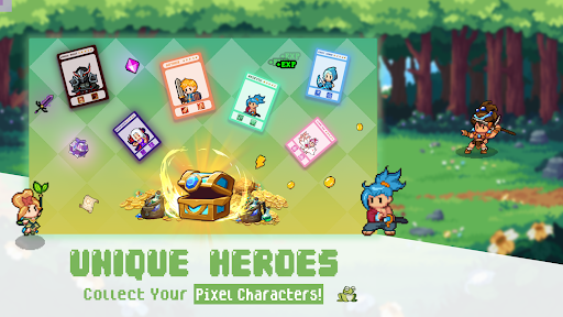 Pixel Squad War of Legends mod apk dinheiro e gemas ilimitados图片1