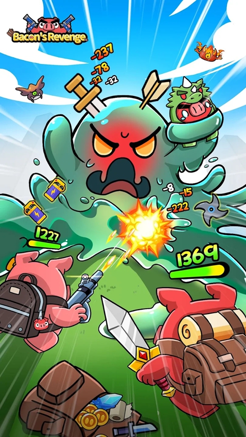 Bacon＇s Revenge mod apk dinheiro ilimitado  1.0.0 screenshot 1