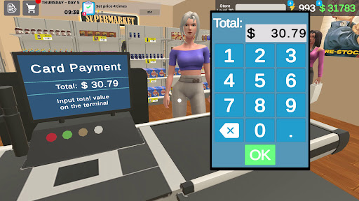 Supermarket Business Simulator mod apk tudo ilimitado  1.1.9 screenshot 3