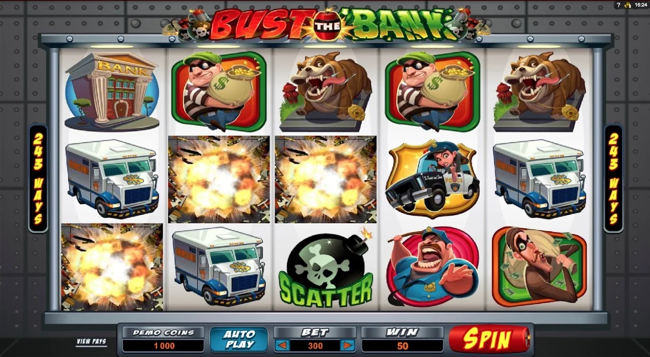 Bust the Bank slot apk para android  1.0.0 screenshot 2